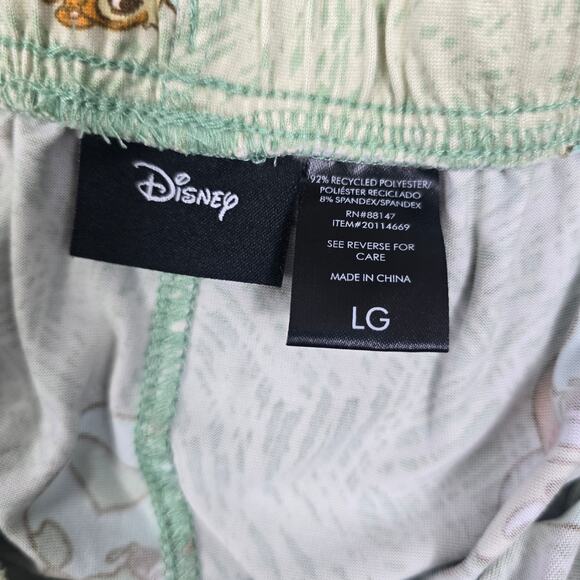 ⭐️NWOT Disney Mickey Mouse Earth Day Lounge Pants Sz L - Picture 3 of 7